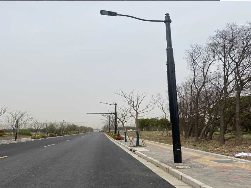 文昌市上海综合杆 太阳能路灯工程